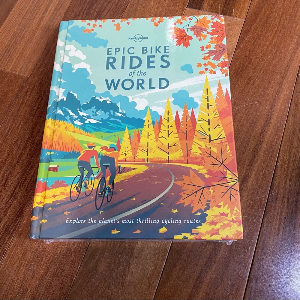 Lonely Planet Epic Bike Rides of the World Book Coffee Table Book New Sealed